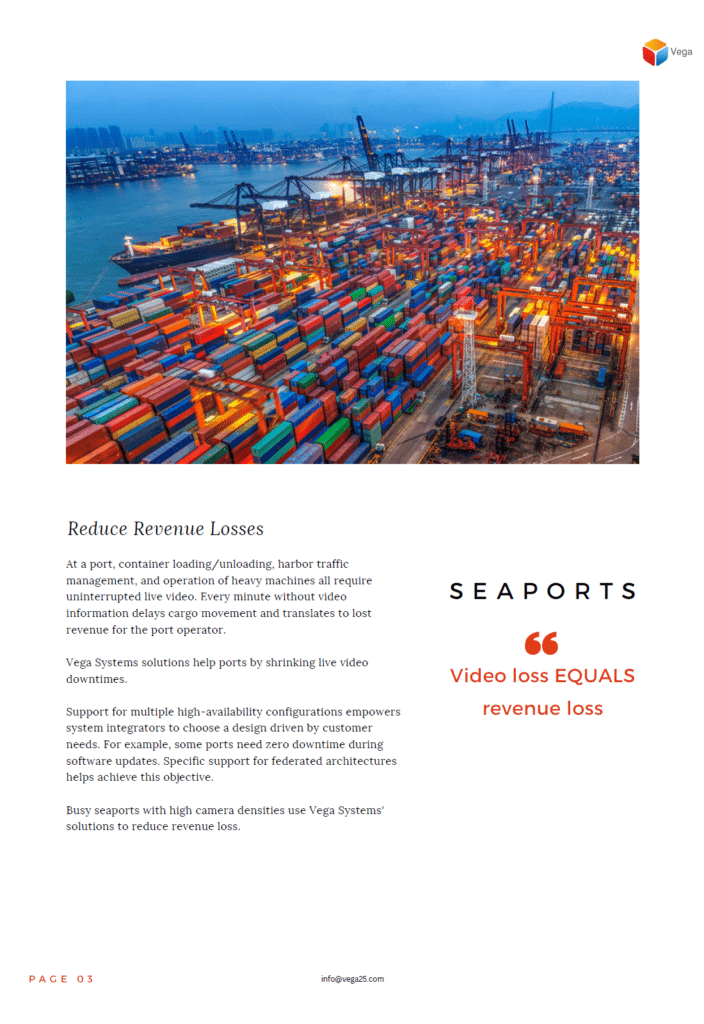 Use Case: Seaports