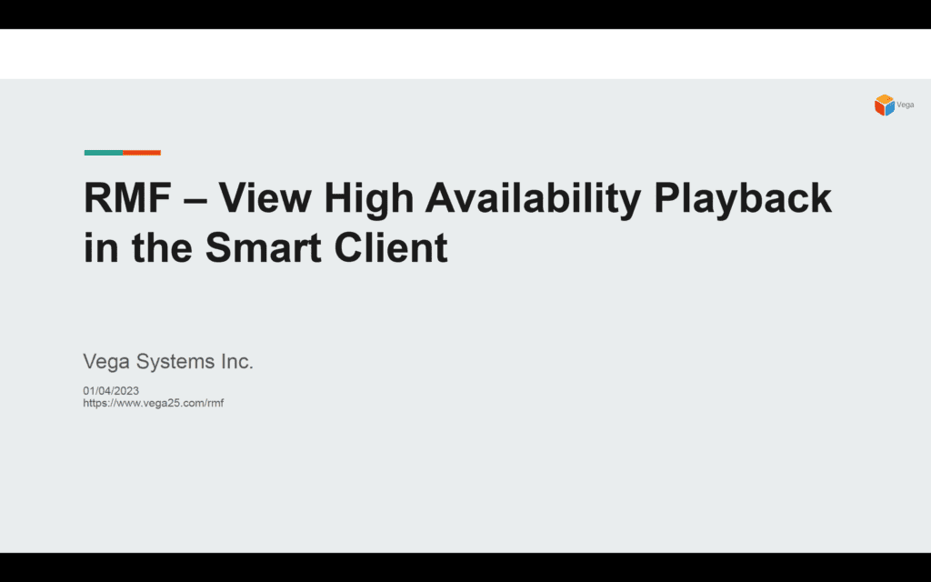 High Availability Playback