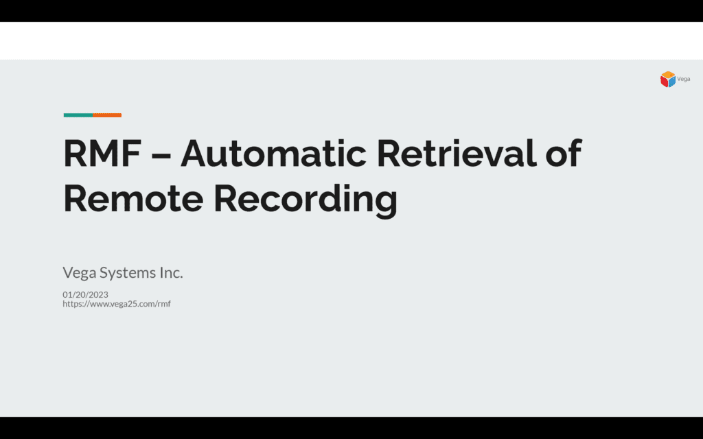 Automatic Retrieval of Remote Recording