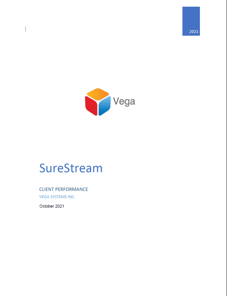 SureStream Smart Client Performance Document