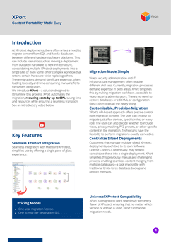 Xport Data Sheet