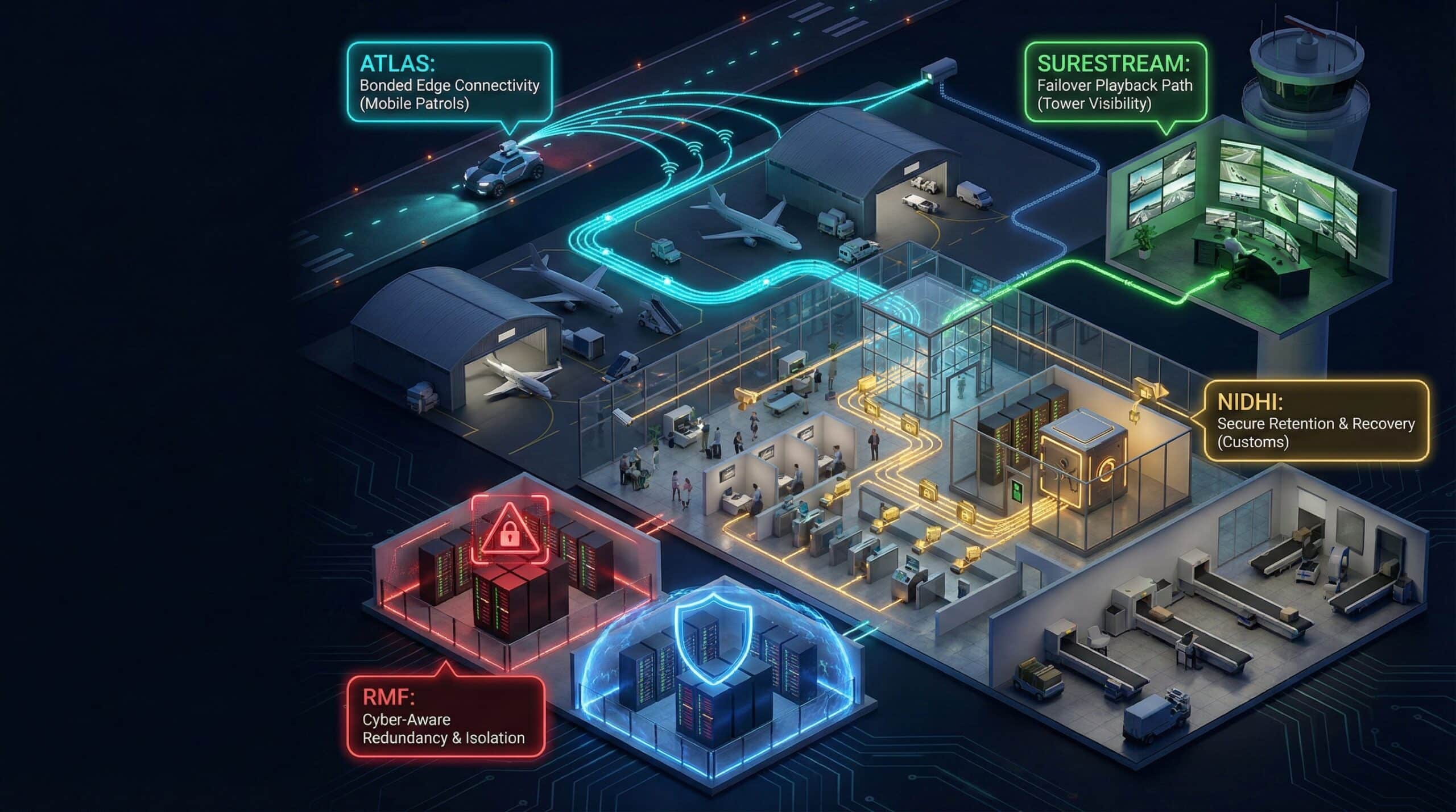 Airport Security Zones Overview