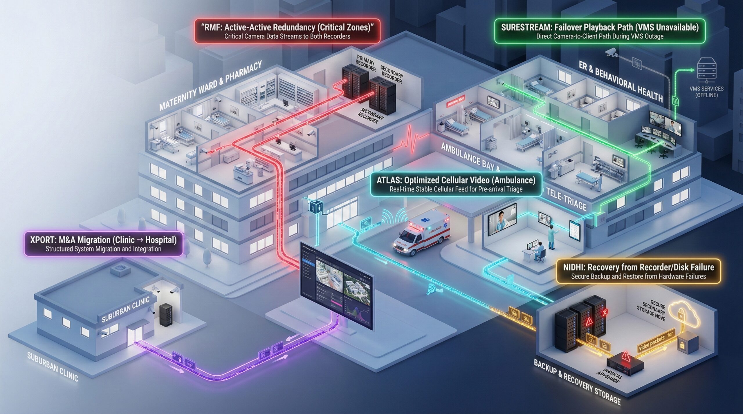 Healthcare Security Zones Diagram Placeholder